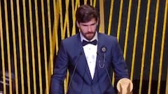 Alisson estrena el Premio Yashin