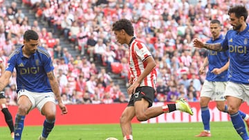 Selton, durante un partido con el Athletic.