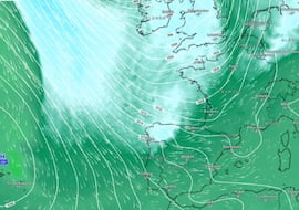 AEMET avisa de la llegada de una nueva DANA: zonas más afectadas por lluvia y nieve
