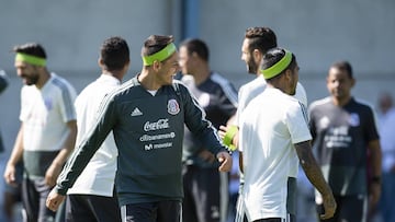 Así se vivió el entrenamiento de México previo al partido con Dinamarca