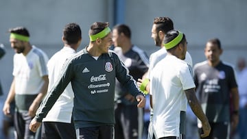 Osorio y su México preparan el partido con Dinamarca