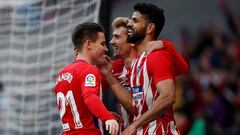 Simeone puede utillizar el tridente como alternativa