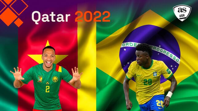 World Cup 2022: Cameroon - Brazil: Game time and where to watch the 2022  Qatar World Cup match from the USA