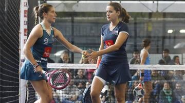 Ariana Sánchez Fallada y Marta Ortega en el World Padel Tour.