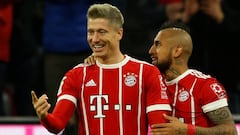 El Bayern supera al Augsburgo con un doblete de Lewandowski