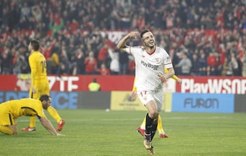 Sarabia anotó el definitivo 3-1.





