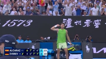 Lo que hizo Alcaraz en el 5º set que es una animalada: busquen, que no van a encontrar algo igual