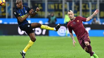 Un enorme Nainggolan lidera el triunfo del Roma en San Siro