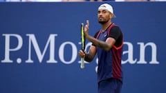 What smell did Nick Kyrgios complain about during his US Open match?