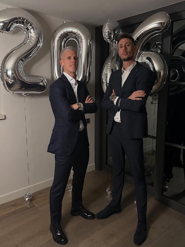 Así pasaron la Nochevieja los jugadores del Real Madrid y Barcelona