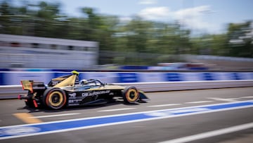 Jean-Eric Vergne, con el DS Penske en Portland.