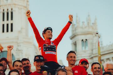 Roglic, tras conquistar su cuarta Vuelta el pasado 8 de septiembre
@RBH_ProCycling