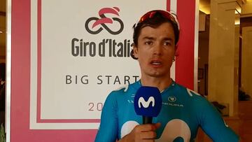 Carlos Betancur: "El Giro me da un plus en mi condición física"