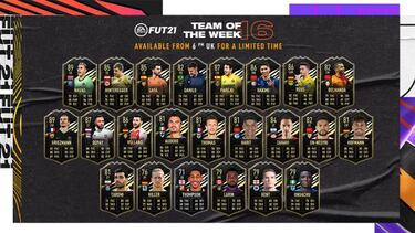 TOTW 16 de FUT FIFA 21 con Griezmann, Parejo, Navas y Depay ya disponible