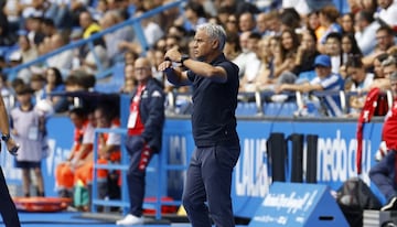 Sergio Pellicer en Riazor,