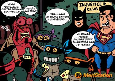 Invitados en los juegos de lucha