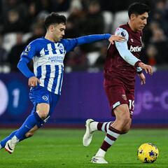 Edson Álvarez deja sólida actuación en empate del West Ham contra Brighton