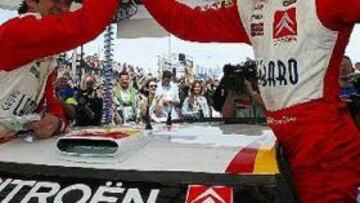 <b>GRAN ACTUACIÓN.</b> Su segundo puesto en el último rally podría permitirle la posibilidad de disputar todas las pruebas que restan del mundial.
