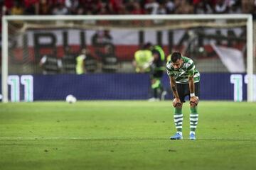 Bruno Fernandes after the match