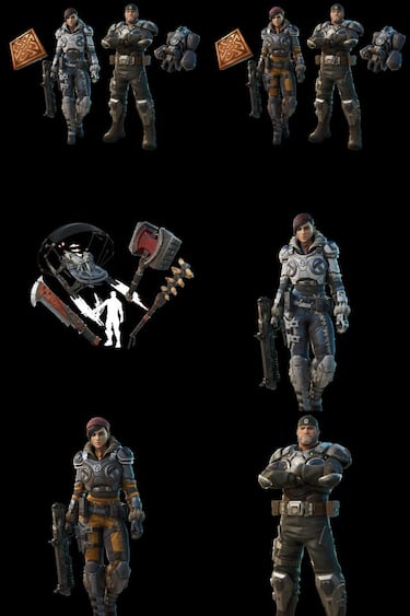 Fortnite x Gears of War: skins Marcus Fénix y Kait Díaz ya disponibles