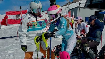 Sarah Schleper y su hijo Lasse Gaxiola competirán juntos en los mismos Juegos Olímpicos de Invierno