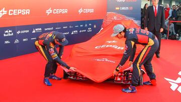 Presentación de Toro Rosso en 2016.