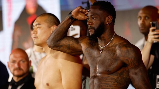 Is Deontay Wilder big enough to compete with Zhilei Zhang?