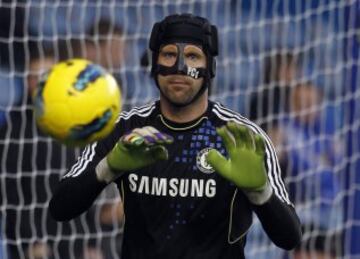 Petr Cech, en 2011.