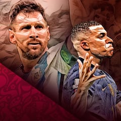Messi y Mbappé, una final de película