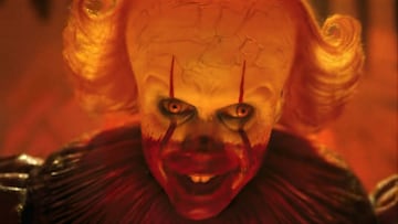 Pennywise en It: Bienvenidos de Derrick