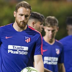 Jan Oblak sufre un traumatismo en su brazo izquierdo
