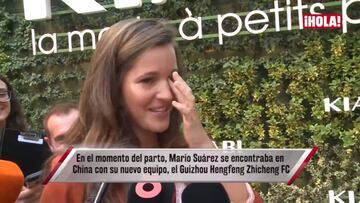 Malena Costa emocionada hablando del primer encuentro de Mario Suárez y su segundo hijo.