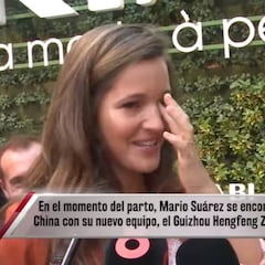 Malena Costa se emociona al hablar del primer encuentro de Mario Suárez y su hijo