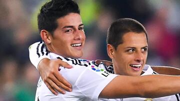 Tercer round entre James Rodríguez y ‘Chicharito’ Hernández