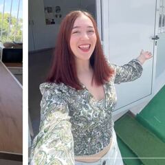 Una tiktoker muestra cómo es la vida en una casa prefabricada: “Es la única solución”