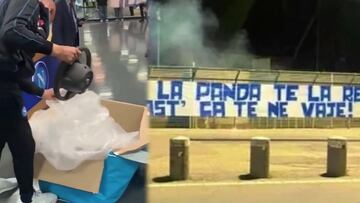 Ultras del Napoli le regresan objetos del auto que robaron a su entrenador como protesta
