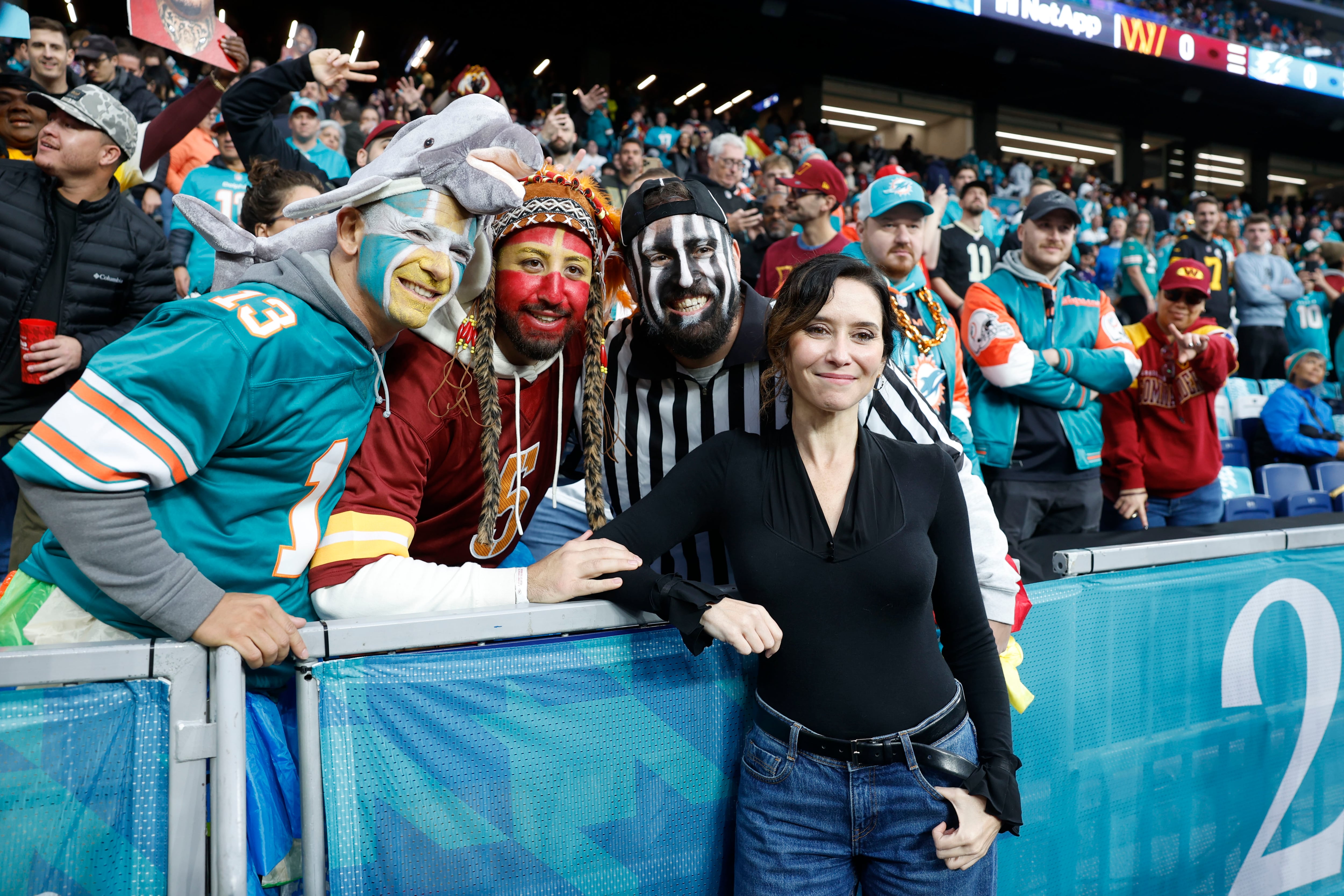 NFL en el Bernabéu: las caras VIP de una cita histórica en Madrid