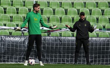 Germán será el acompañante de Jokin Ezkieta en El Molinón