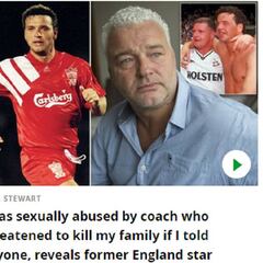 Un exjugador inglés tomó drogas tras sufrir abusos sexuales