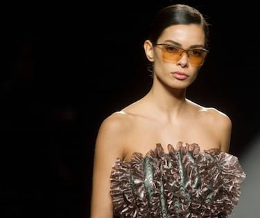 Simeone acude al MBFWM para ver desfilar a Carla Pereyra