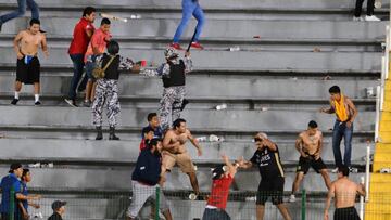 Aficionados de Veracruz y Tigres pelean en el Estadio Luis Pirata Fuente 