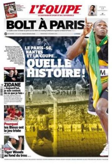 Portadas de la prensa deportiva