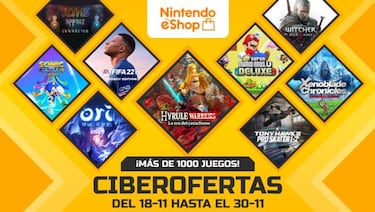 Ofertas Black Friday en Nintendo Switch: Los mejores descuentos por menos de 20 euros