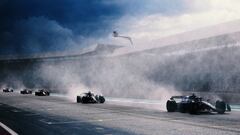 Una carrera pasada por agua