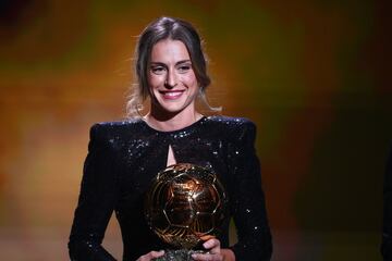 Balon de Oro 2021. Alexia Putellas, jugadora del FC Barcelona.