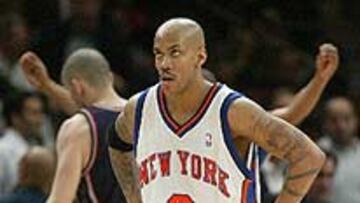 <b><i>STARBURY</i>. </B>Stephon Marbury, jugador franquicia de los Knicks, acudirá a los Juegos de Atenas.