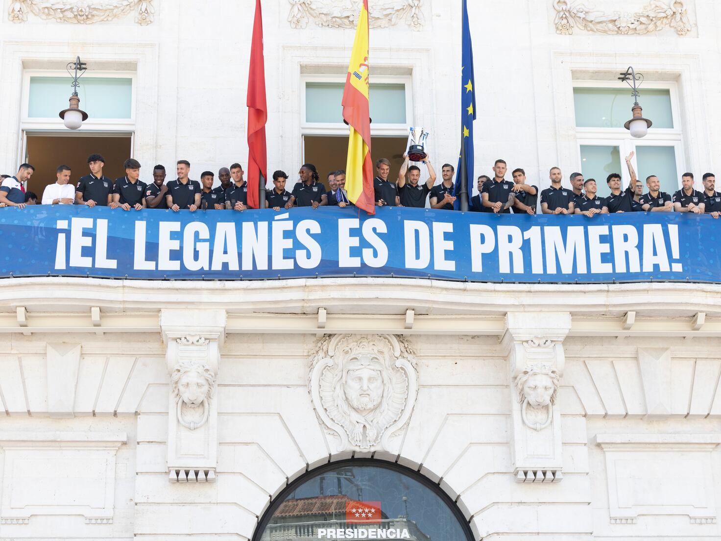 El Leganés conquista la sede de Madrid, lapsus de Ayuso incluido - AS.com