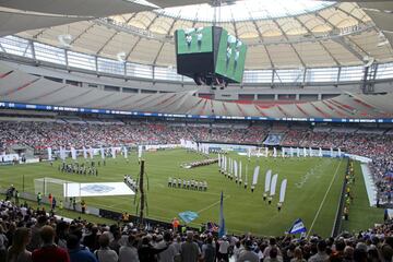 Capacidad: 54,500. Comparten este estadio con los BC Lions de la liga canadiense de fútbol américa (CFL). Se trata de un estadio bastante intimo pese a tener mucha cabida. 