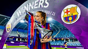 Hansen tras ganar la Champions.