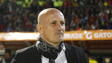 Pablo Repetto durante el partido Club Independiente del Valle (ECU) vs Atletico Nacional (COL), correspondiente al partido de Ida de la Gran Final de la Copa Bridgestone Libertadores 2016, en el Estadio Olimpico de Atahualpa, en la final de la Copa Libertadores 2016.